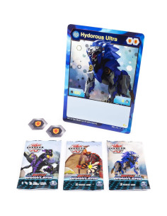 Colección de Cartas Deluxe Bakugan Battle Brawlers con Carta Jumbo 2