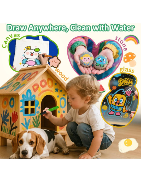 Crayones Retorcidos iCrayon 12 Colores No Tóxicos Lavables