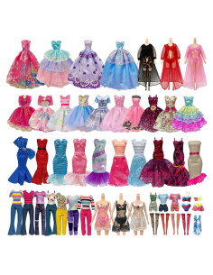 16 Piezas Ropa y Accesorios para Muñecas 29 cm Babeilei