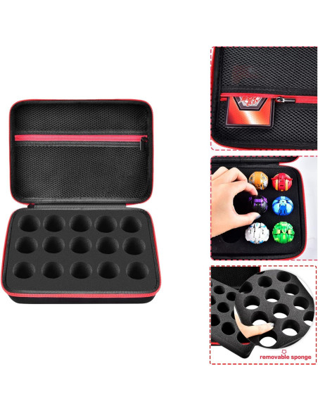 Caja Organizadora para Juguetes Bakugan COMECASE 25x19x5.5cm