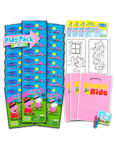 Conjunto de 24 Mini Paquetes de Juego Peppa Pig - Suministros de Fiesta