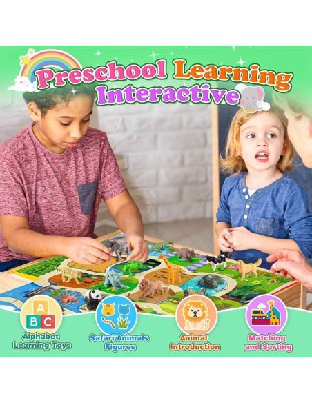 Juguete de Animales de Granja SnapGlowz - 26 Piezas para Niños