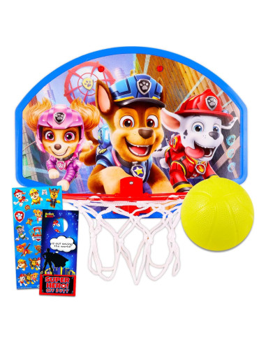 Aro de Baloncesto Interior Paw Patrol con Mini Balón 34.3cm