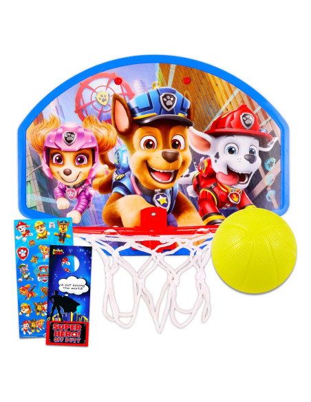 Aro de Baloncesto Interior Paw Patrol con Mini Balón 34.3cm