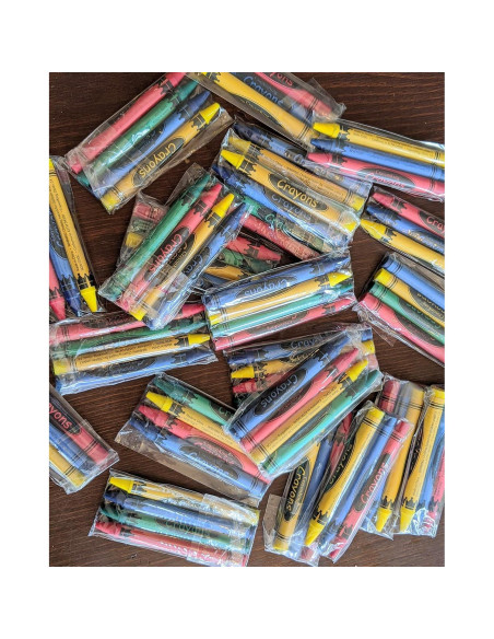 CrayonKing 50 Juegos de 4 Paquetes de Crayones No Tóxicos CrayonKing 50 Juegos de 4 Paquetes de Crayones No Tóxicos