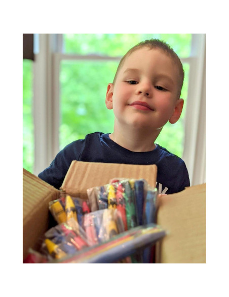 CrayonKing 50 Juegos de 4 Paquetes de Crayones No Tóxicos CrayonKing 50 Juegos de 4 Paquetes de Crayones No Tóxicos