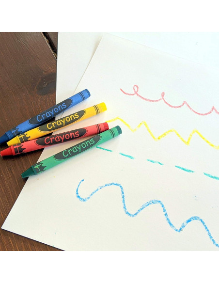 CrayonKing 50 Juegos de 4 Paquetes de Crayones No Tóxicos CrayonKing 50 Juegos de 4 Paquetes de Crayones No Tóxicos