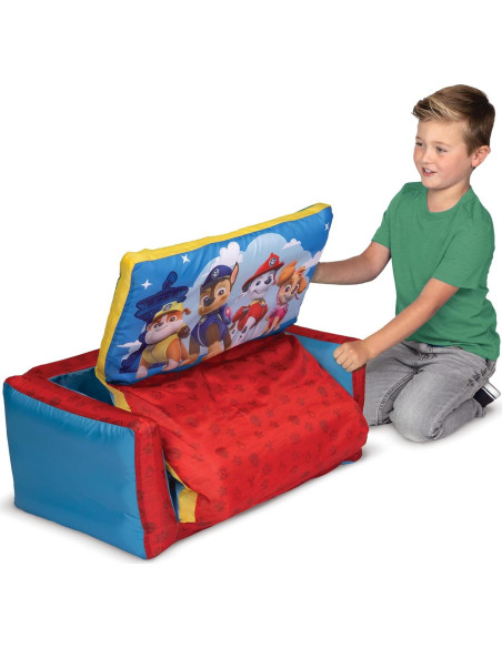 Sofá Cama Inflable Paw Patrol 2-en-1 para Niños 1.3 m
