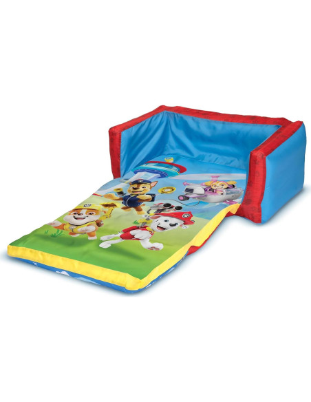 Sofá Cama Inflable Paw Patrol 2-en-1 para Niños 1.3 m