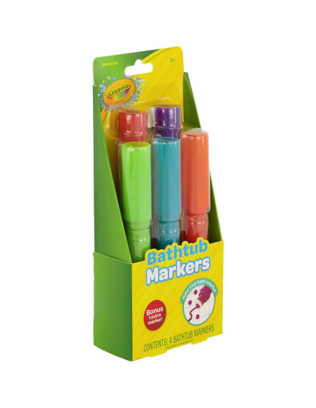 Marcadores de Baño Crayola Taste Beauty - 5 Colores Lavables