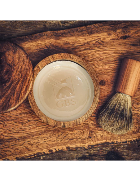 Jabón de Afeitar Natural G.B.S Bay Rum 100g - Espuma Rica