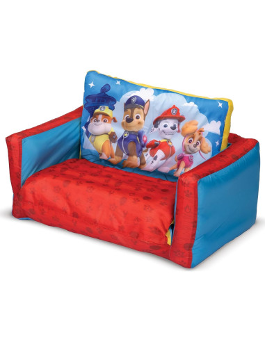 Sofá Cama Inflable Paw Patrol 2-en-1 para Niños 1.3 m