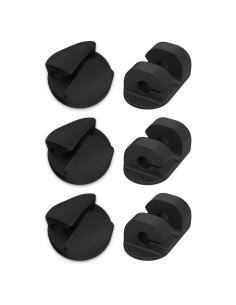 Organizador de Cables Scosche CMAA2R-6PKRP 6 Clips Adhesivos