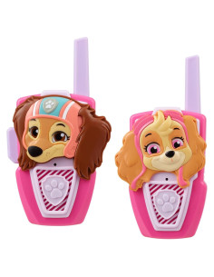 Walkie Talkies para Niños eKids Paw Patrol Skye y Liberty