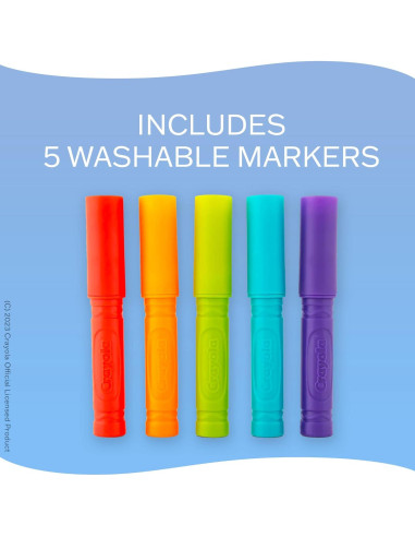 Marcadores de Baño Crayola Taste Beauty - 5 Colores Lavables
