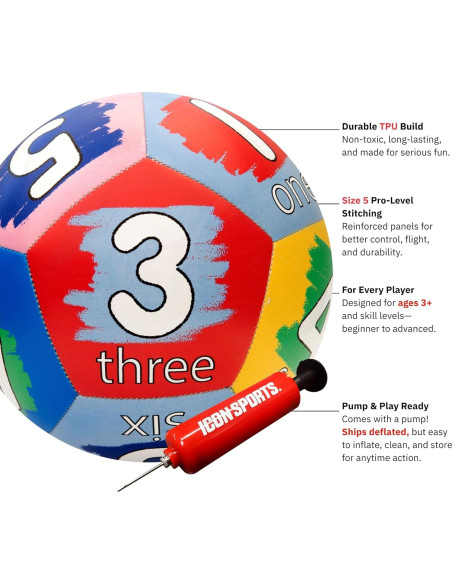 Balón de Fútbol Interactivo Crayola 5" para Colorear