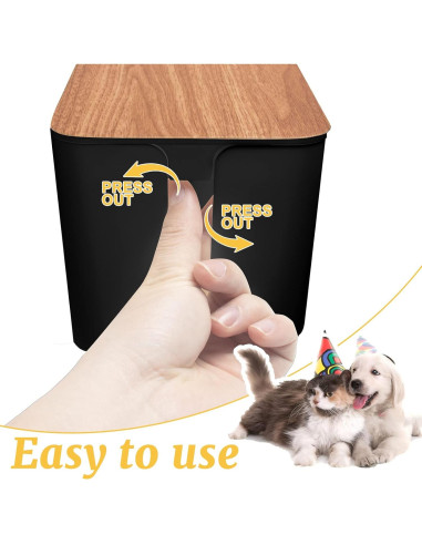 Caja de Gestión de Cables YUANYE 2 Paquetes con Clips