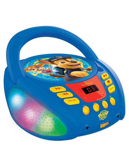 Reproductor de CD Bluetooth Lexibook Patrulla Canina 1.31 kg