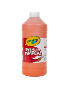 Pintura Tempera Crayola Naranja 32oz - No Tóxica para Niños