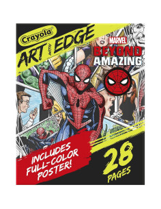 Libro para Colorear Crayola Spiderman 28 Páginas y Póster 2