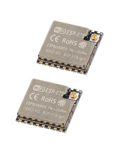 Módulo WiFi Serial ESP8266 ESP-07S 2 pcs Inalámbrico