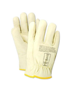Guantes de Trabajo MAGID de Cuero para Electricista Talla 10
