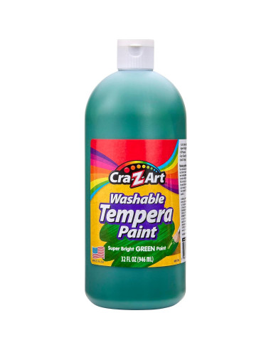 Pintura Tempera Lavable Cra-Z-Art 6 Colores 192oz Total