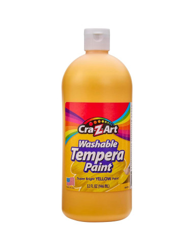 Pintura Tempera Lavable Cra-Z-Art 6 Colores 192oz Total
