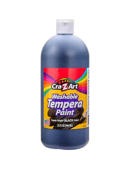 Pintura Tempera Lavable Cra-Z-Art 6 Colores 192oz Total