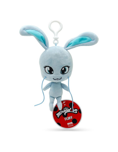Peluche Fluff Conejo 5" Miraculous Ladybug - Juguete para Niños