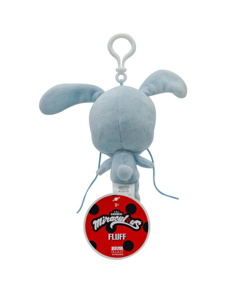 Peluche Fluff Conejo 5" Miraculous Ladybug - Juguete para Niños