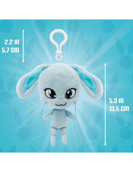 Peluche Fluff Conejo 5" Miraculous Ladybug - Juguete para Niños