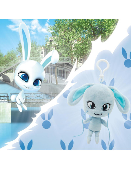 Peluche Fluff Conejo 5" Miraculous Ladybug - Juguete para Niños