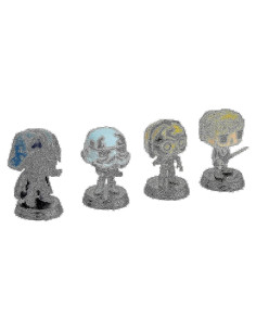 Pack 4 Figuras POP! Star Wars Retro 9 cm Funko