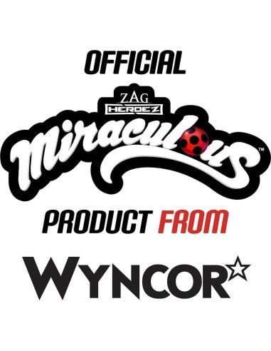 Peluche Fluff Conejo 5" Miraculous Ladybug - Juguete para Niños