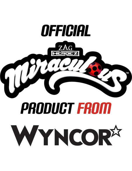 Peluche Fluff Conejo 5" Miraculous Ladybug - Juguete para Niños