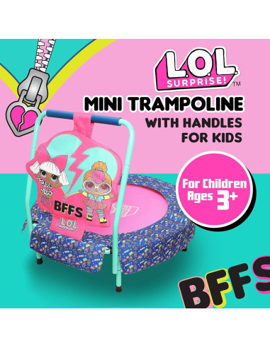 Trampolín Infantil LOL Surprise! Capelli Sport 81 cm Teal