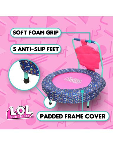 Trampolín Infantil LOL Surprise! Capelli Sport 81 cm Teal