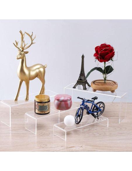 Soportes de Exhibición Acrílicos A+ DESIGN 8 Niveles Transparentes Soportes de Exhibición Acrílicos A+ DESIGN 8 Niveles Transparentes