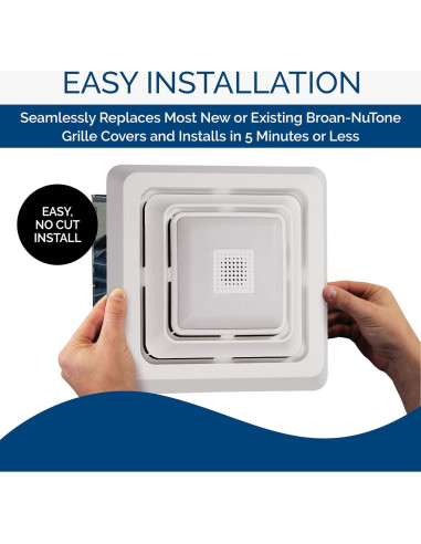 Cubierta de rejilla altavoz Bluetooth Broan FG800SPK LED