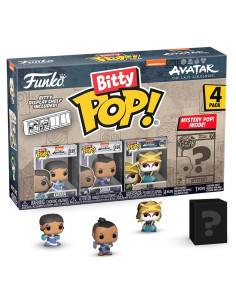 Figuras Mini Bitty Pop! Funko Avatar: La Última Airbender - 4 Piezas