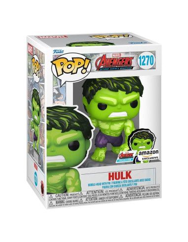 Funko Pop Hulk con Pin de Esmalte - Marvel 60 Aniversario