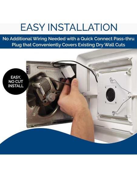 Cubierta de rejilla altavoz Bluetooth Broan FG800SPK LED