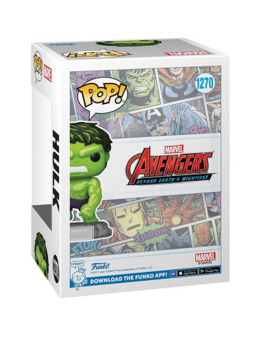 Funko Pop Hulk con Pin de Esmalte - Marvel 60 Aniversario