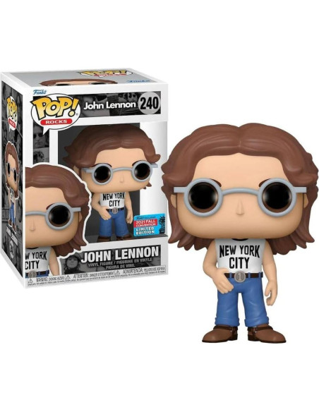 Figura Funko Pop John Lennon NYCC 2021 con Protector
