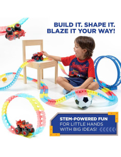 Pista de Carreras Blaze TurboTwist - Set de Juego STEM 117 Piezas 2