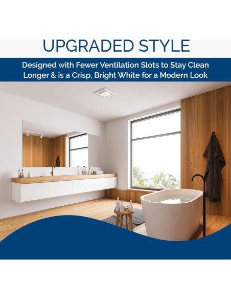 Cubierta de rejilla altavoz Bluetooth Broan FG800SPK LED