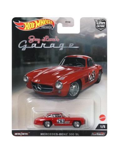 Conjunto de 5 Vehículos Diecast Hot Wheels Jay Leno 2022