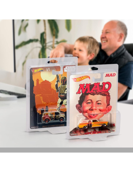 Funda Protectora Hot Wheels EVORETRO 0.60MM Paquete de 19 Funda Protectora Hot Wheels EVORETRO 0.60MM Paquete de 19