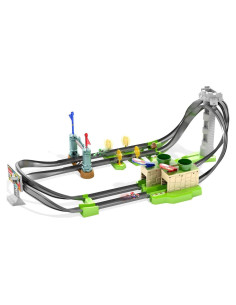 Set de Pista Circuito Lite Mario Kart Hot Wheels 9x59x38cm